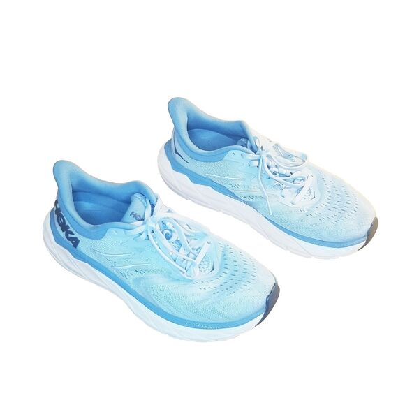 Hoka One One Arahi 5 Women's Size 8 Wide Blue Running Shoes Sneakers 1115013BFPB - Picture 2 of 6